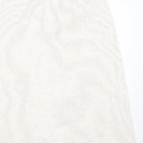Marks and Spencer Womens Beige   A-Line Skirt Size M