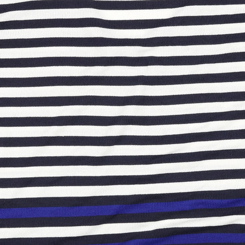 Marks and Spencer Womens Blue Striped  Pullover Jumper Size 20