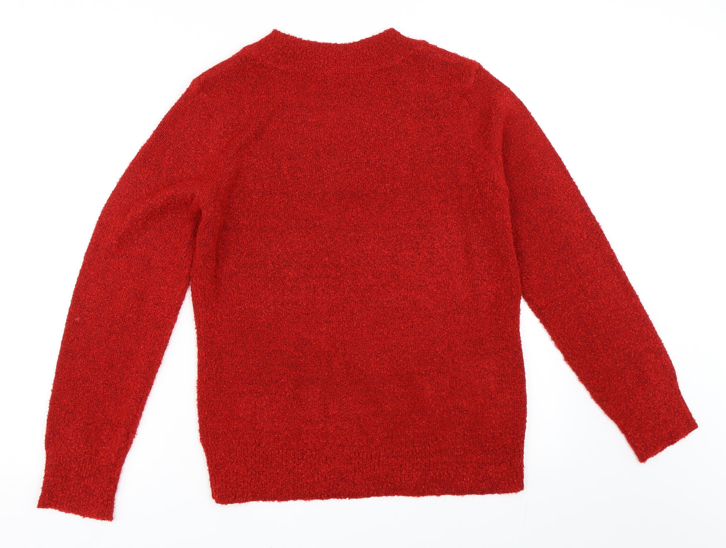 M&Co Womens Red   Pullover Jumper Size XL