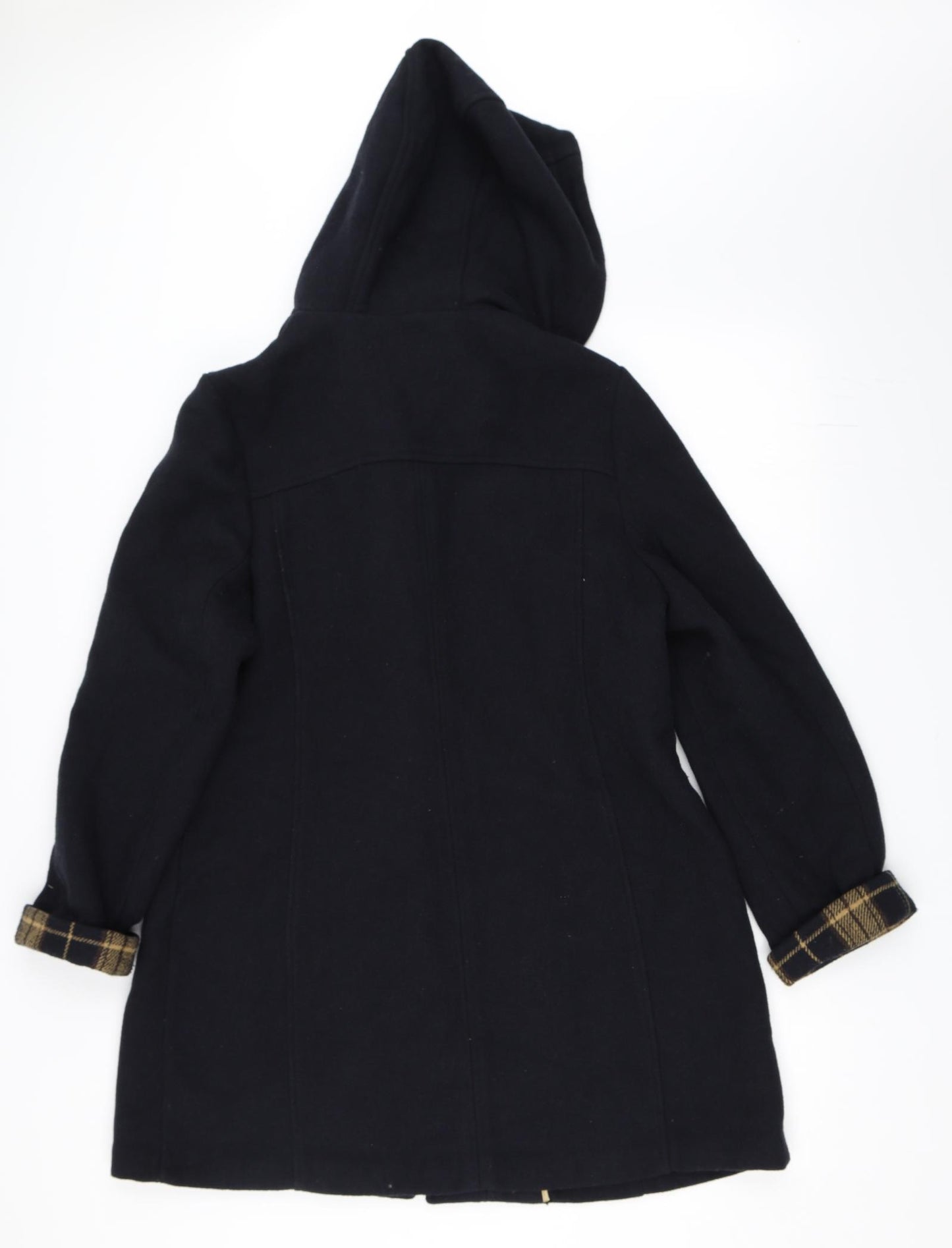 George Womens Black   Overcoat Coat Size 10