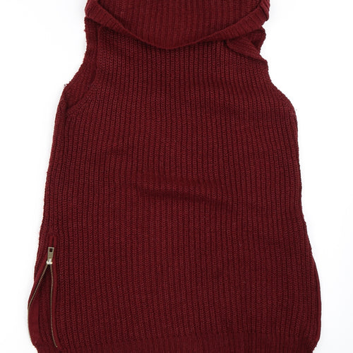 George Womens Red   Pullover Jumper Size 10