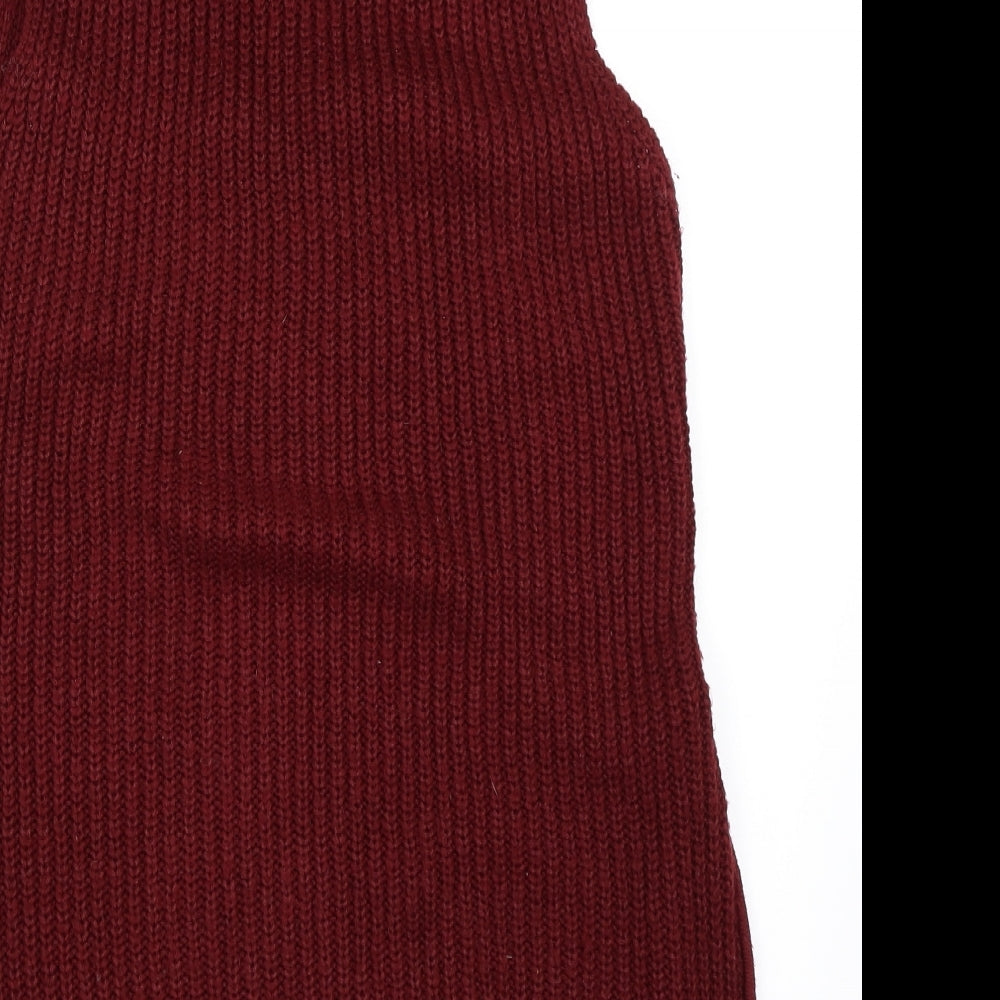 George Womens Red   Pullover Jumper Size 10