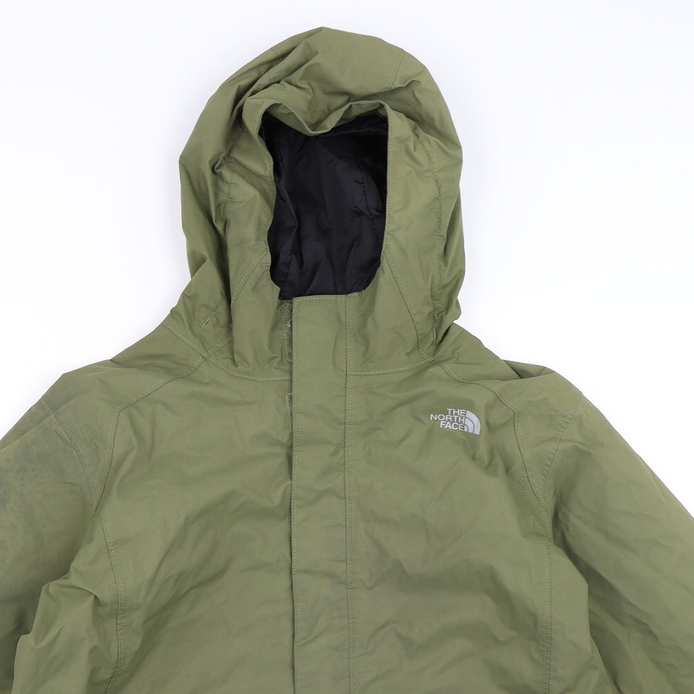 The North Face Boys Green   Windbreaker Coat Size XL