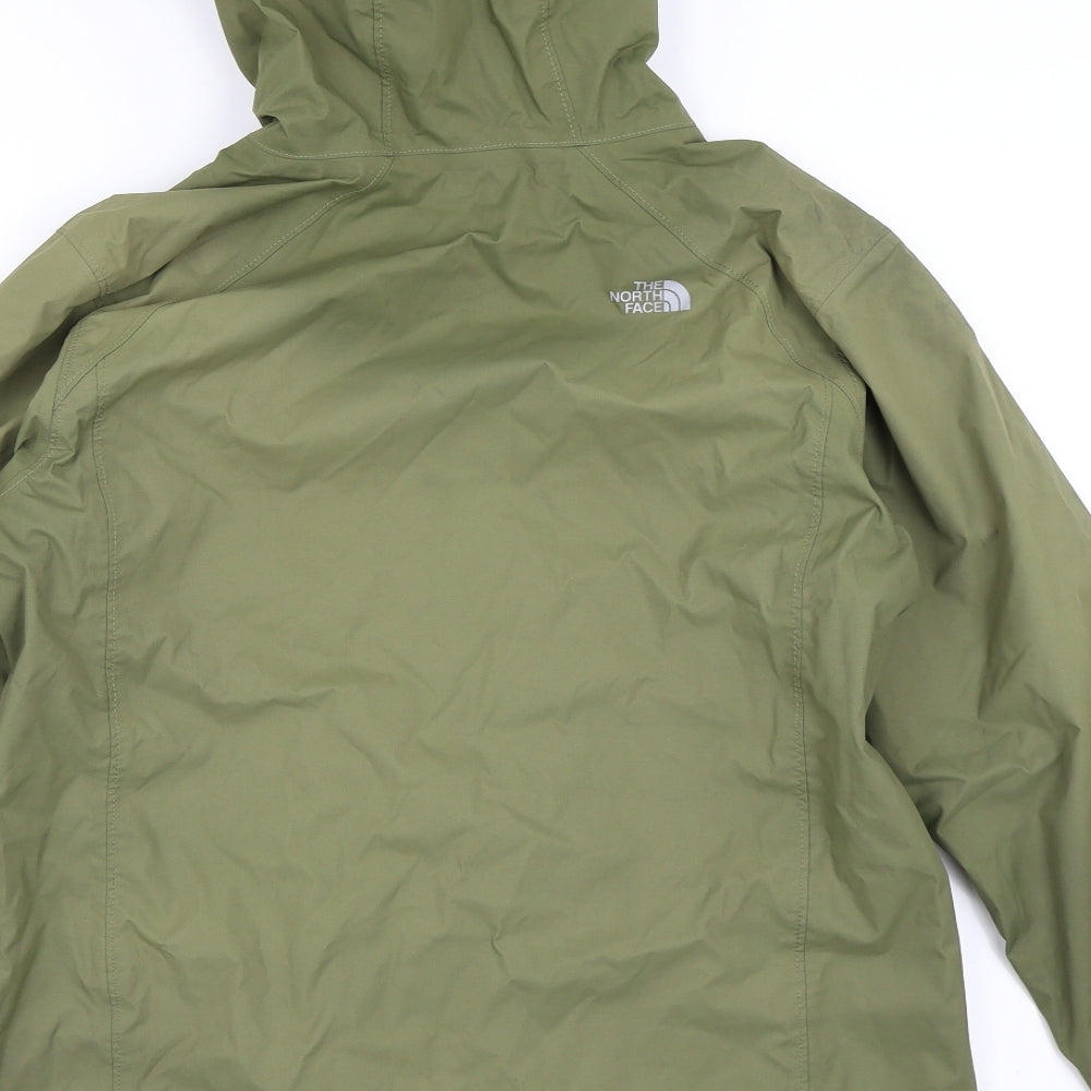 The North Face Boys Green   Windbreaker Coat Size XL