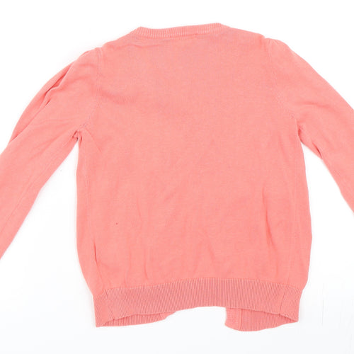 Ladybird Girls Pink   Cardigan Jumper Size 6-7 Years