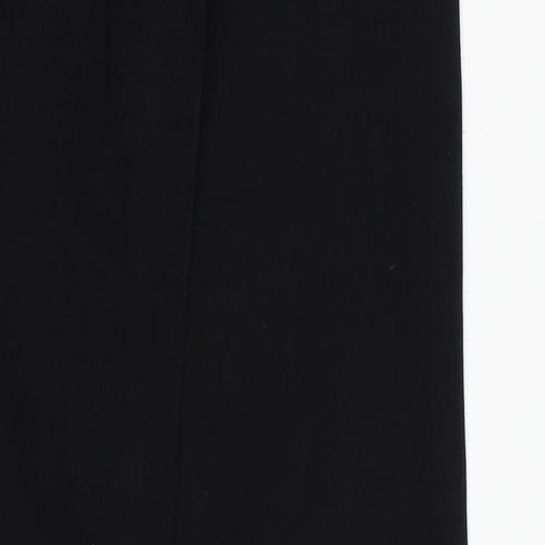 Preworn Womens Black  Denim Straight Jeans Size 8 L31 in