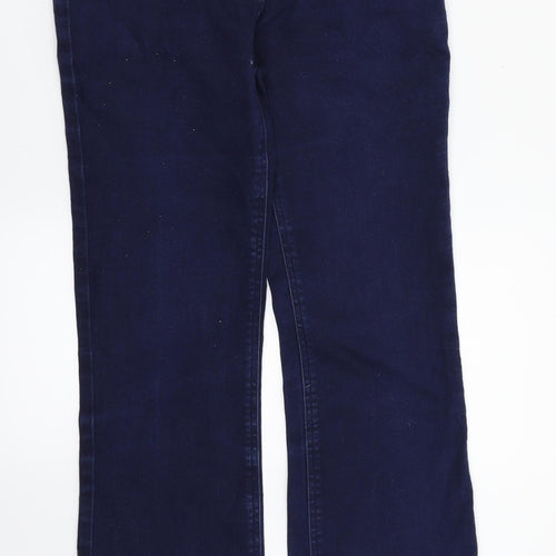 Soon Womens Blue  Denim Straight Jeans Size 12 L29 in