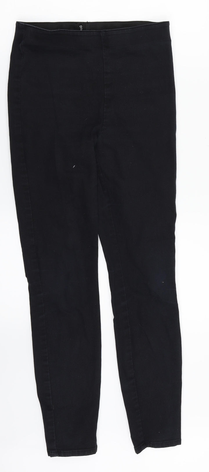 H&M Womens Black  Denim Jegging Jeans Size 8 L27 in