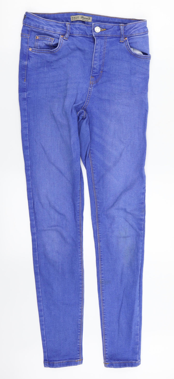 Denim. Co Womens Blue Denim Skinny Jeans Size 10 L30 in
