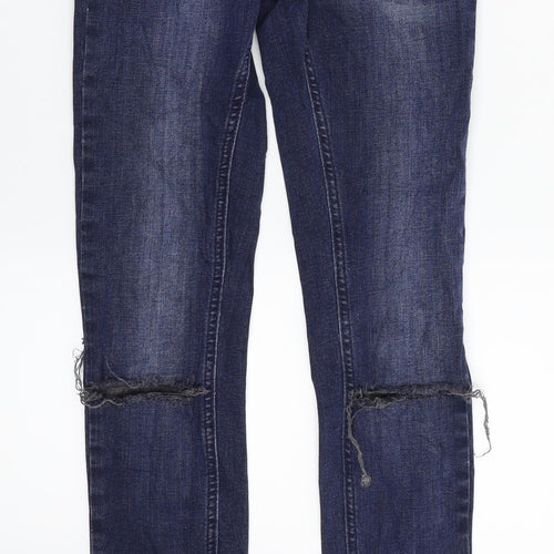 VERO MODA Womens Blue  Denim Skinny Jeans Size 26 in L32 in