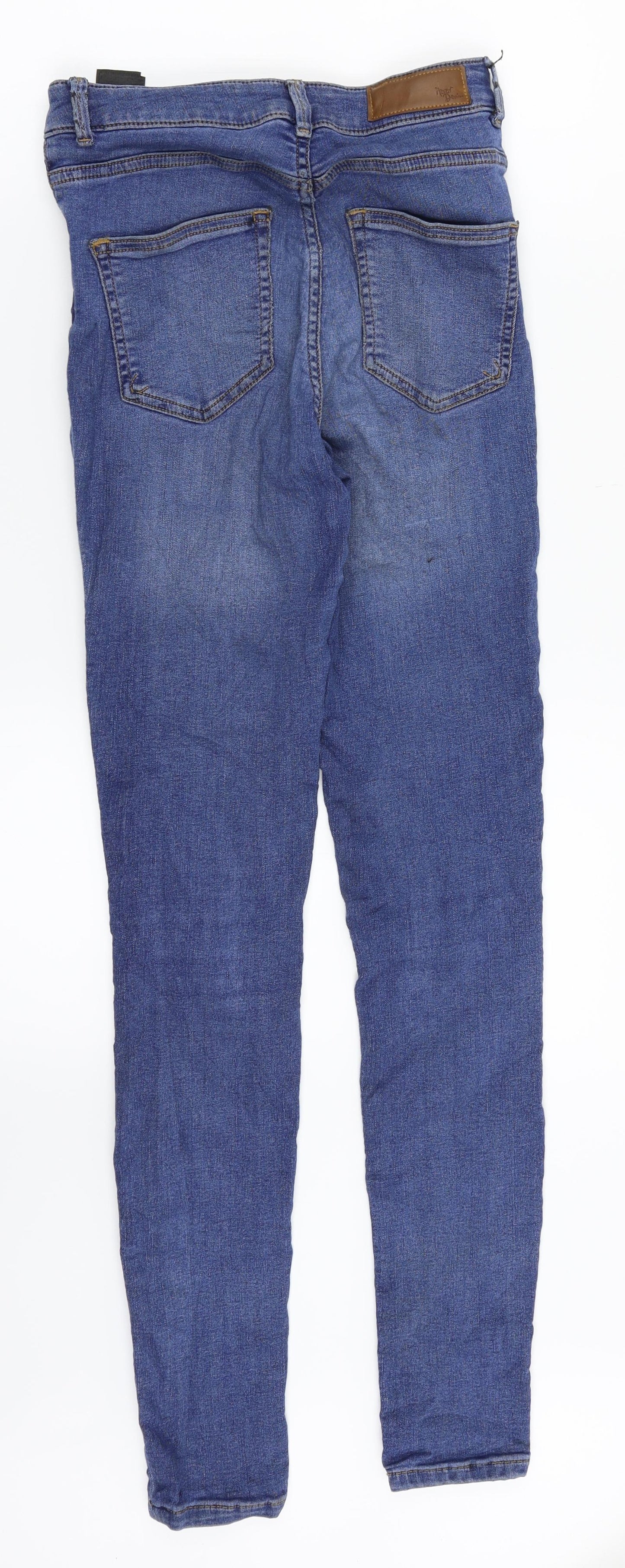 Never Denim Womens Blue  Denim Skinny Jeans Size XS L30 in