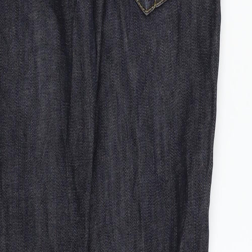 Gina Jeans Womens Blue  Denim Straight Jeans Size 27 in L34 in