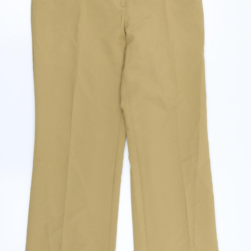 Morgan de Toi Womens Brown   Dress Pants Trousers Size 14 L29 in