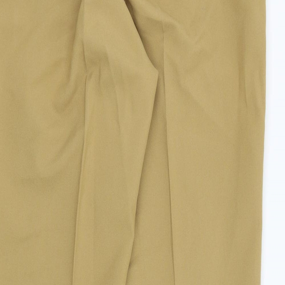 Morgan de Toi Womens Brown   Dress Pants Trousers Size 14 L29 in