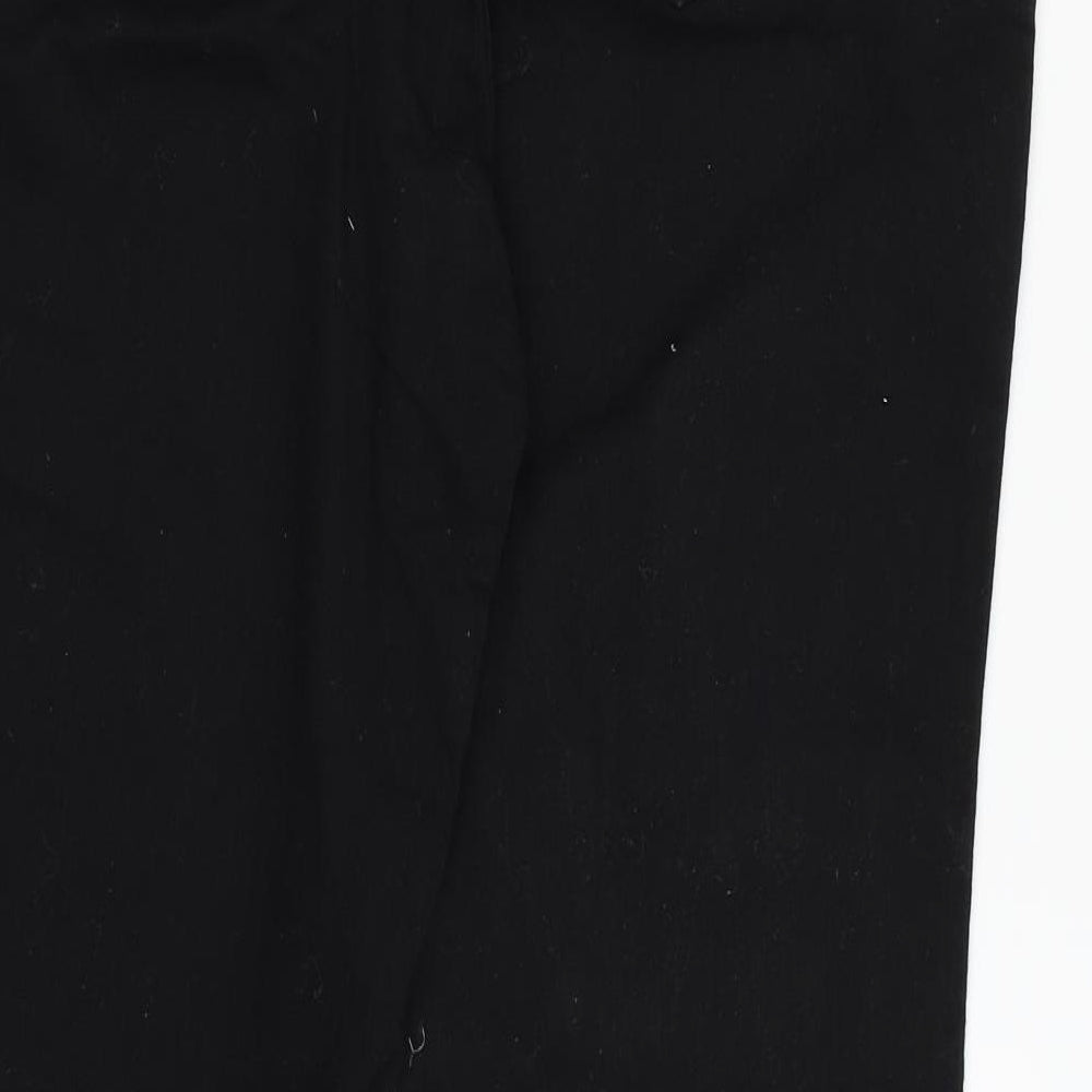NEXT Womens Black  Denim Bootcut Jeans Size 14 L31 in