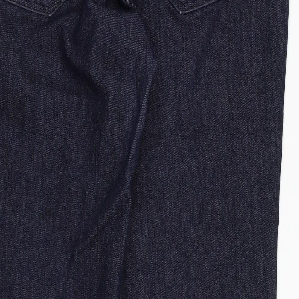 NEXT Womens Blue  Denim Bootcut Jeans Size 16 L31 in