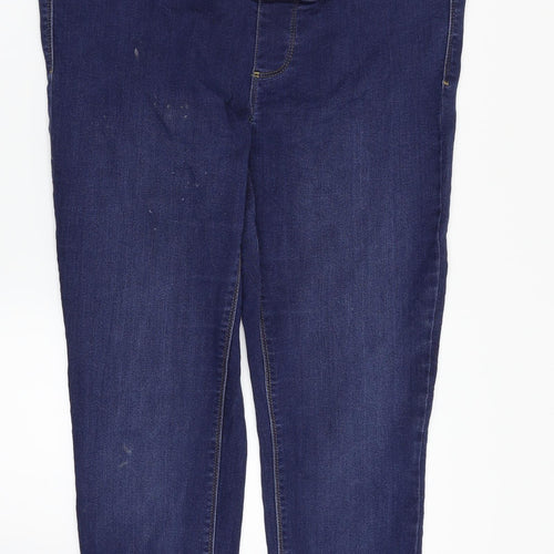 Dorothy Perkins Womens Blue  Denim Jegging Jeans Size 12 L28 in