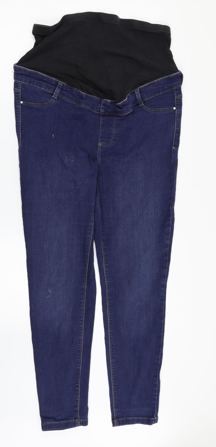 Dorothy Perkins Womens Blue Denim Jegging Jeans Size 12 L28 in