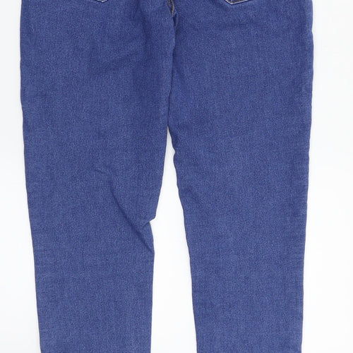 Denim. Co Womens Blue  Denim Straight Jeans Size 8 L28 in