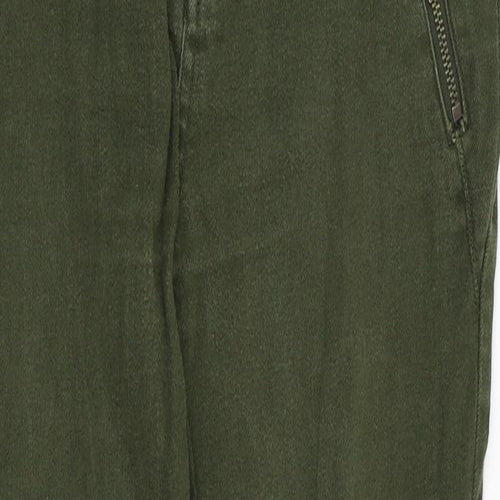 Cherokee Womens Green  Denim Straight Jeans Size 6 L26 in