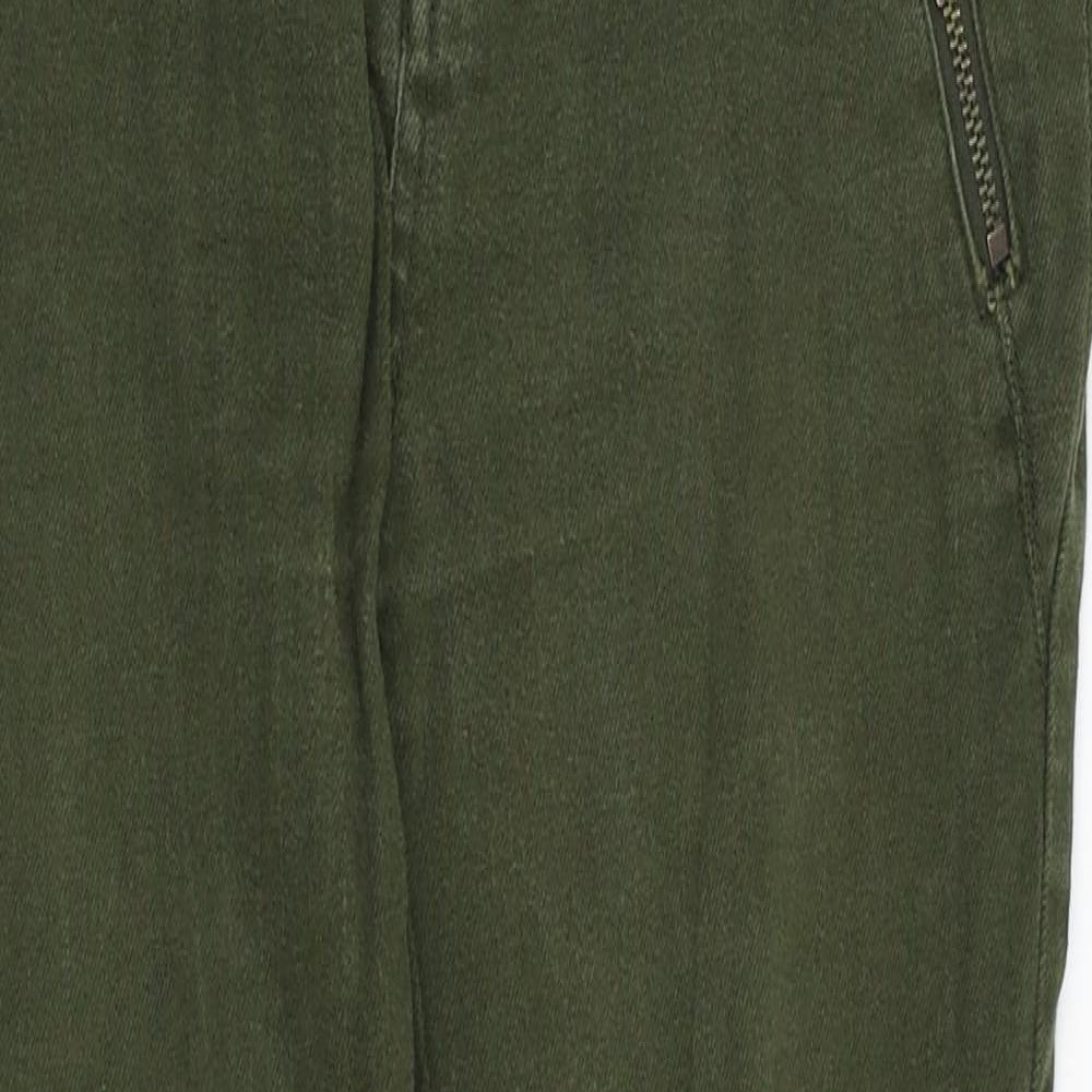 Cherokee Womens Green  Denim Straight Jeans Size 6 L26 in