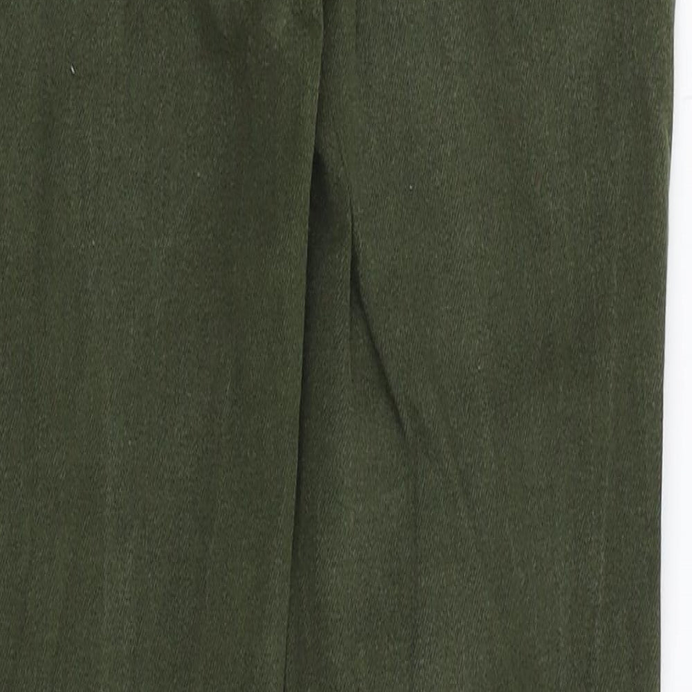 Cherokee Womens Green  Denim Straight Jeans Size 6 L26 in