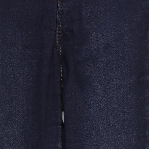 Miss Selfridge Womens Blue  Denim Straight Jeans Size 10 L29 in