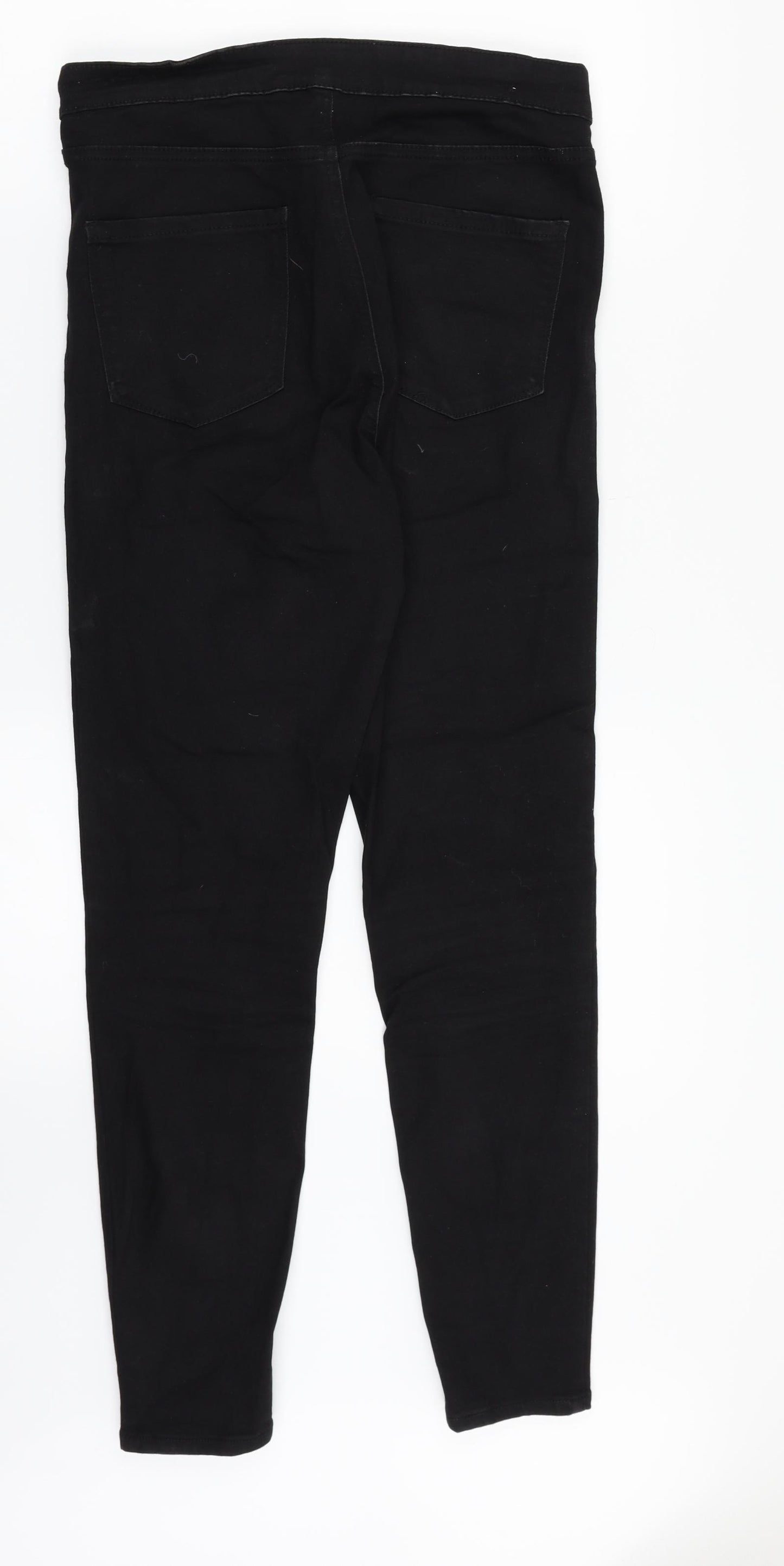 Denim. Co Womens Black  Denim Straight Jeans Size 12 L25 in