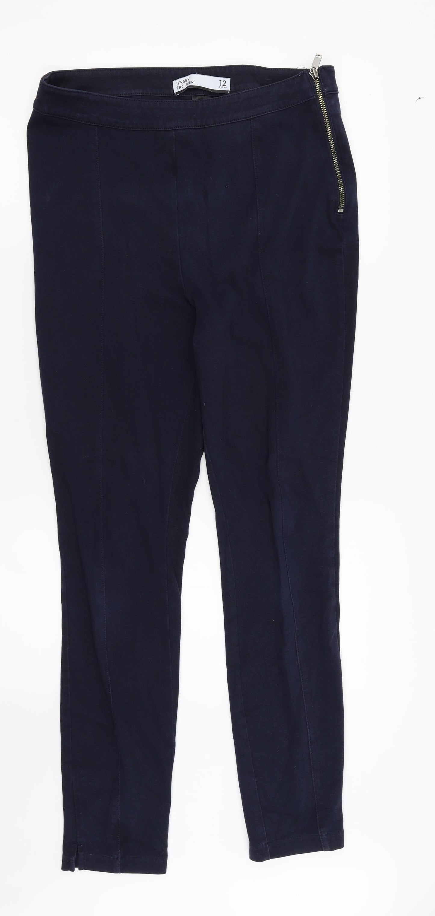 NEXT Womens Blue   Trousers  Size 12 L30 in