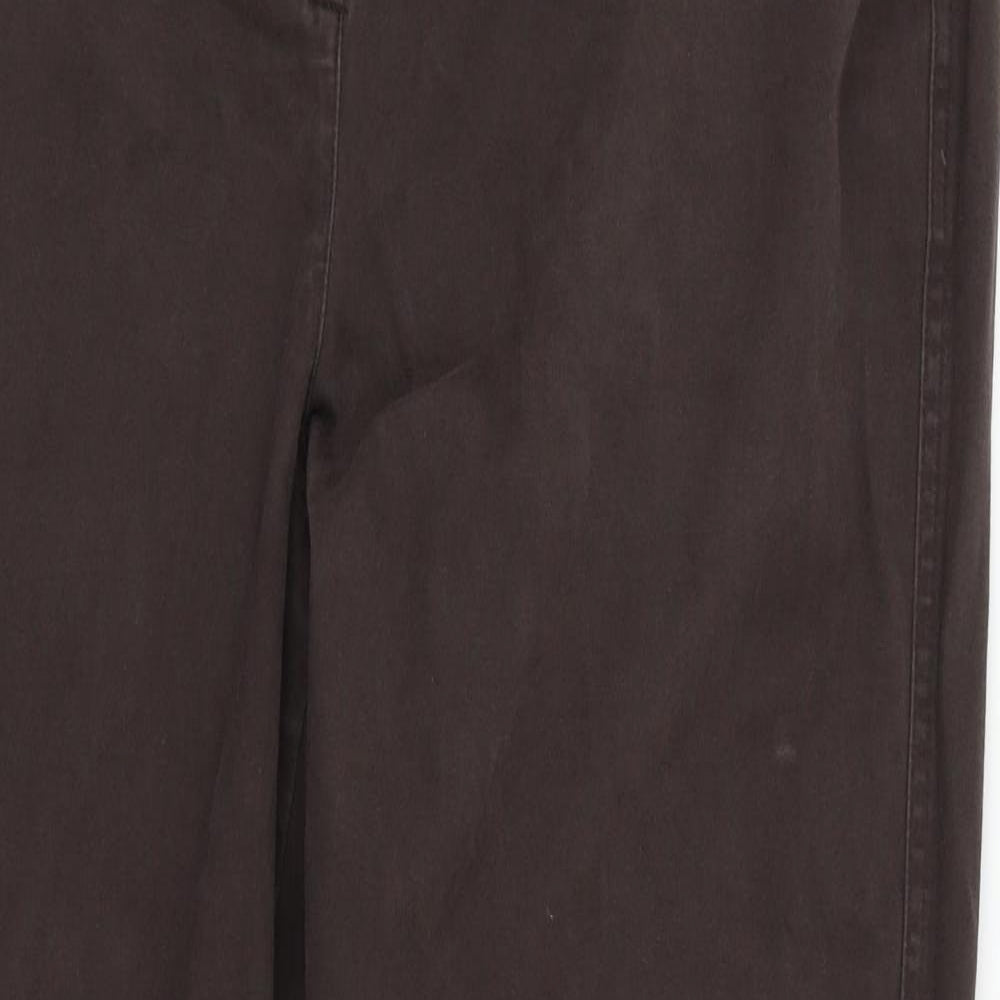 Viyella Womens Brown   Trousers  Size 14 L29 in