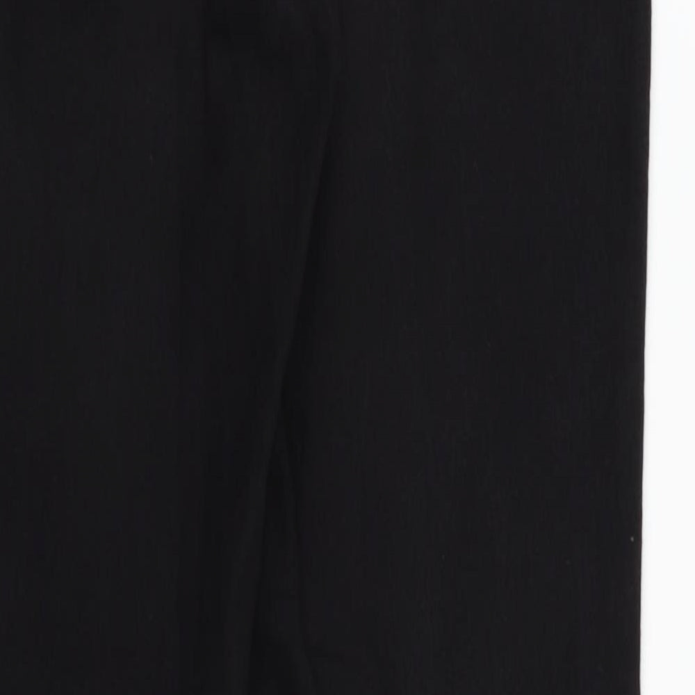 Matalan Womens Black  Denim Straight Jeans Size 10 L31 in
