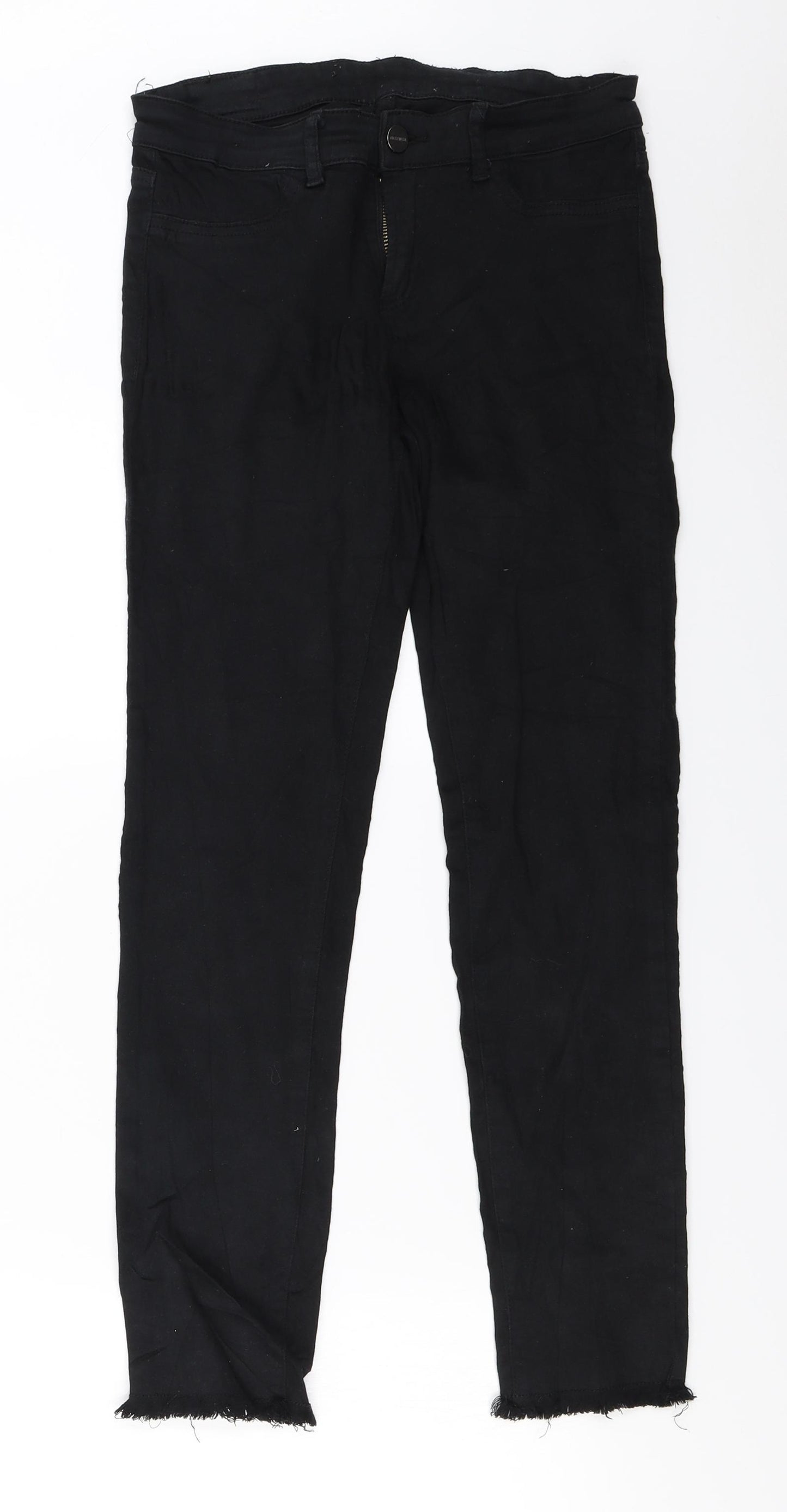 Preworn Womens Black   Skinny Jeans Size 26 in L24 in