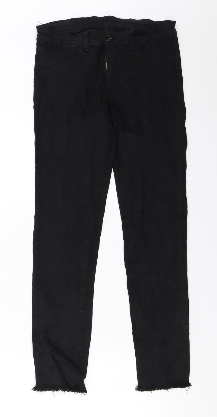 Preworn Womens Black   Skinny Jeans Size 26 in L24 in
