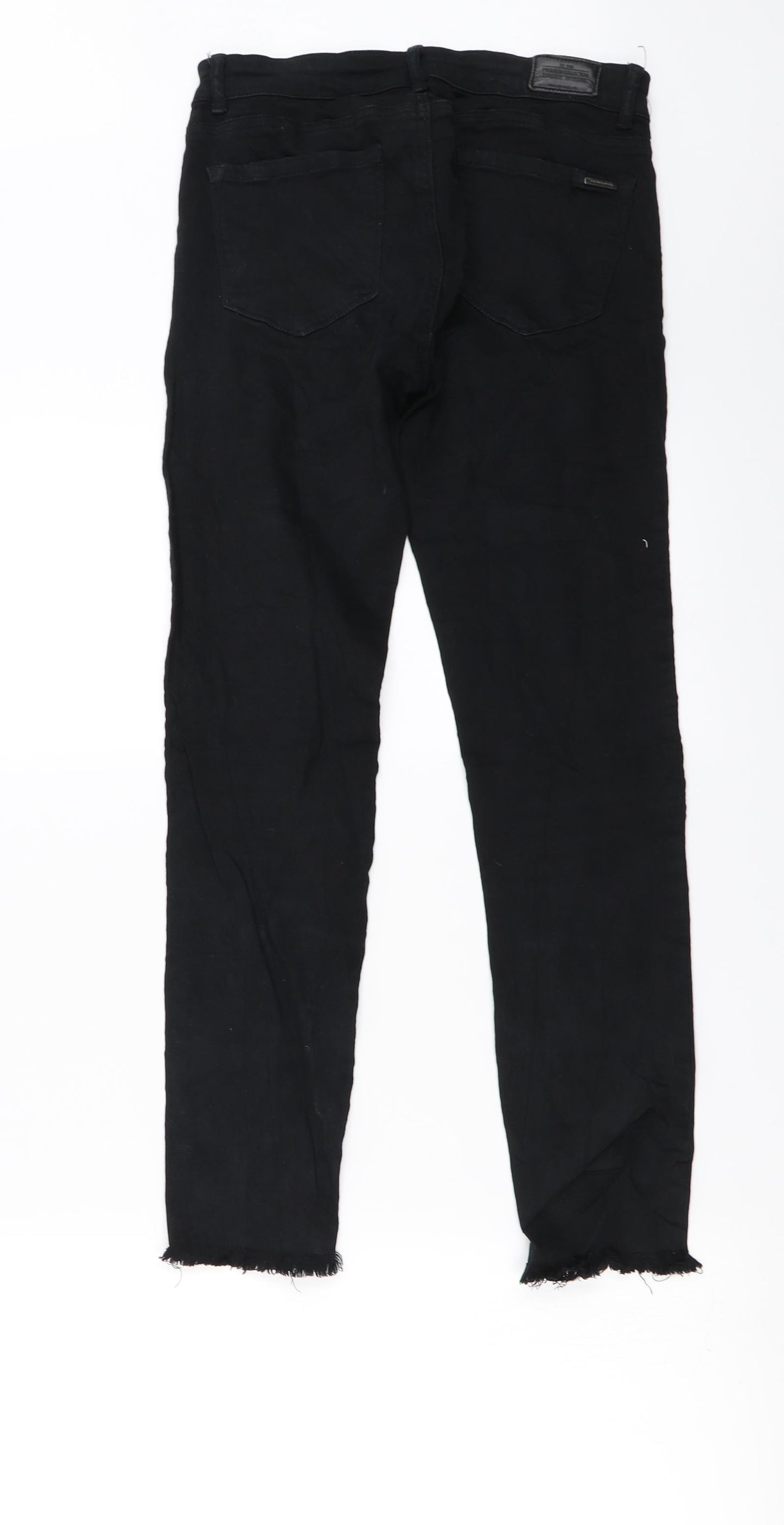 Preworn Womens Black   Skinny Jeans Size 26 in L24 in