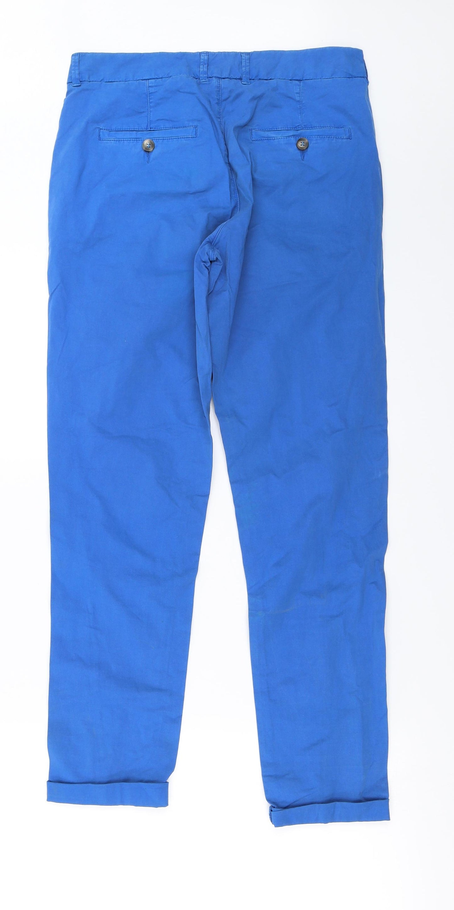 Topshop  Womens Blue   Trousers  Size 10 L25 in