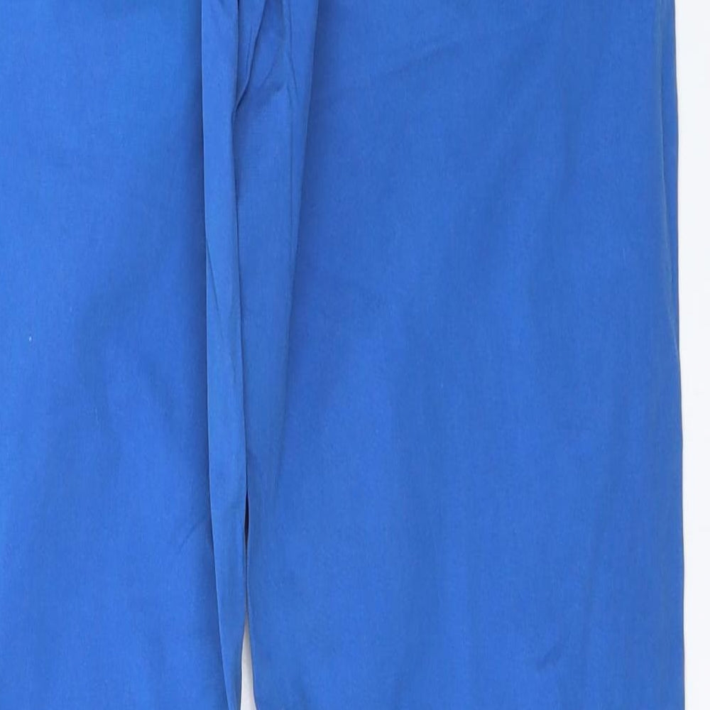 Topshop  Womens Blue   Trousers  Size 10 L25 in
