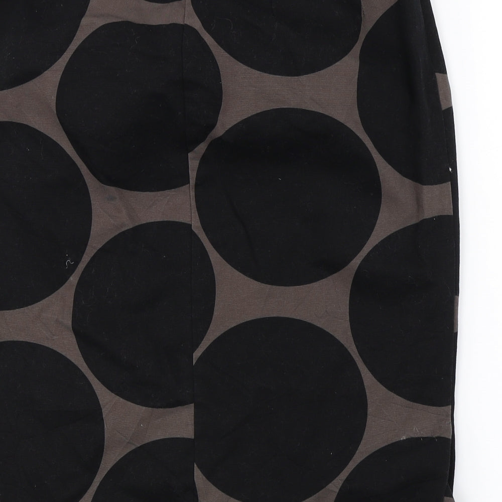 Boden  Womens Brown Polka Dot  A-Line Skirt Size 12