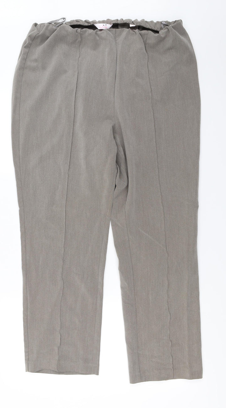 julipa Womens Beige Trousers Size 20 L26 in