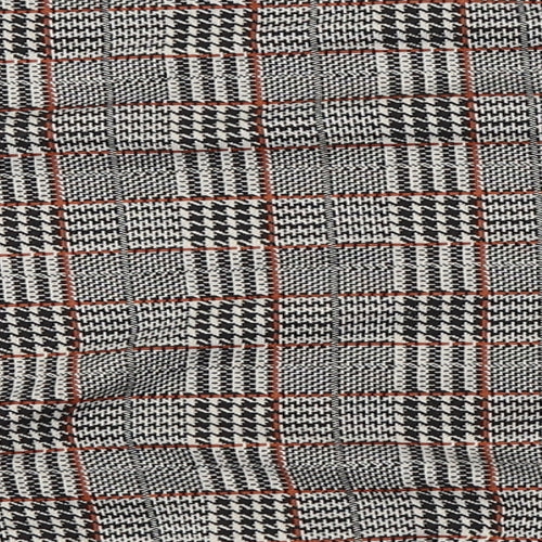 Stradivarius Womens Beige Check  Pullover Jumper Size L
