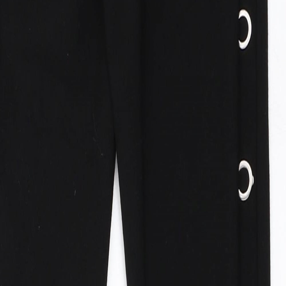Zara Womens Black   Trousers  Size S L23 in