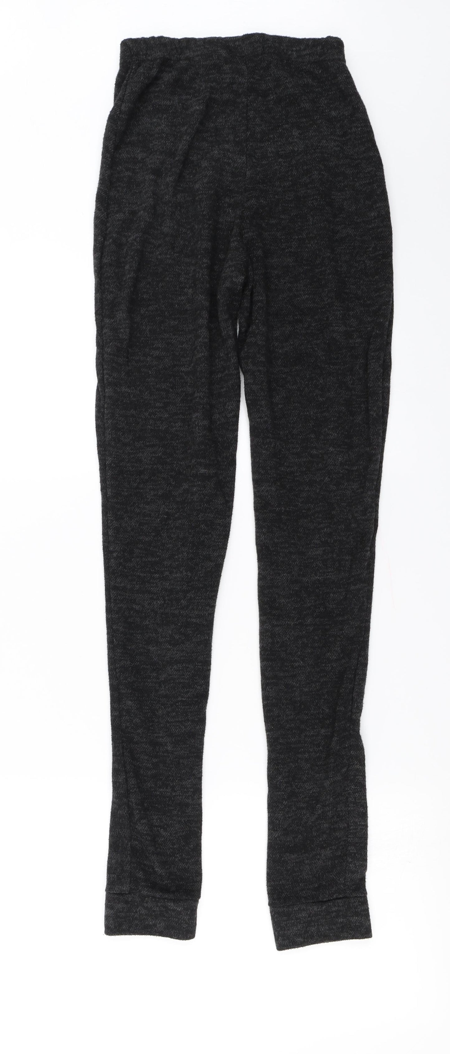 PRETTYLITTLETHING Womens Grey   Jogger Trousers Size 6 L26 in
