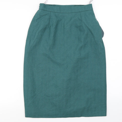Avoca  Womens Green   A-Line Skirt Size S