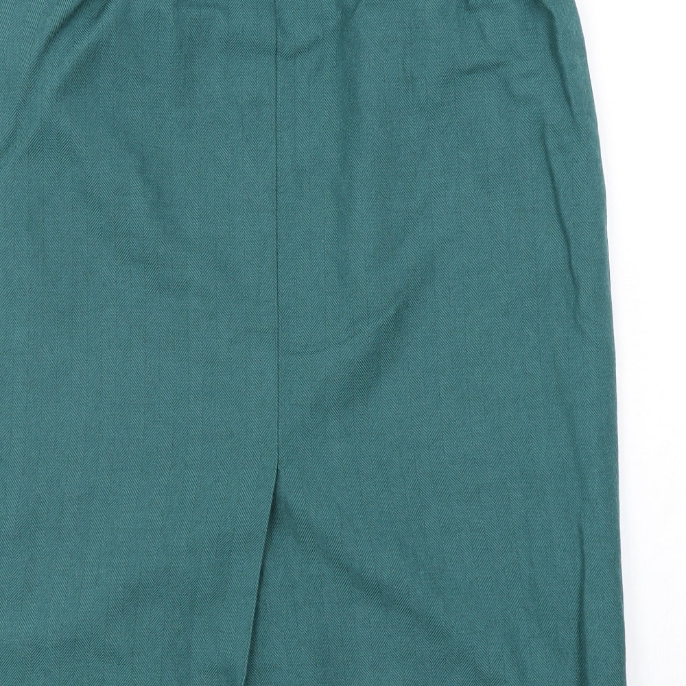 Avoca  Womens Green   A-Line Skirt Size S