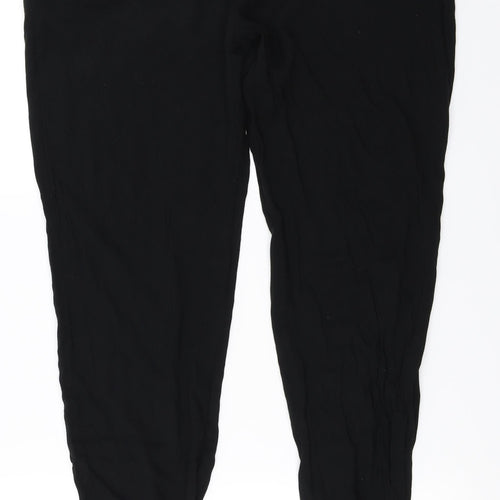H&M  Womens Black   Trousers  Size 10 L23 in