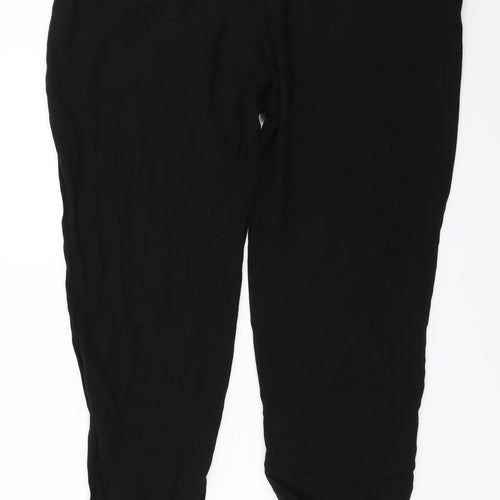 H&M  Womens Black   Trousers  Size 10 L23 in