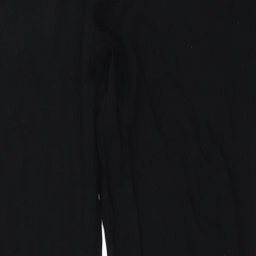 H&M  Womens Black   Trousers  Size 10 L23 in