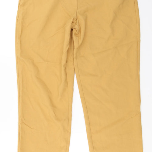 kaland  Womens Yellow   Trousers  Size 14 L25 in