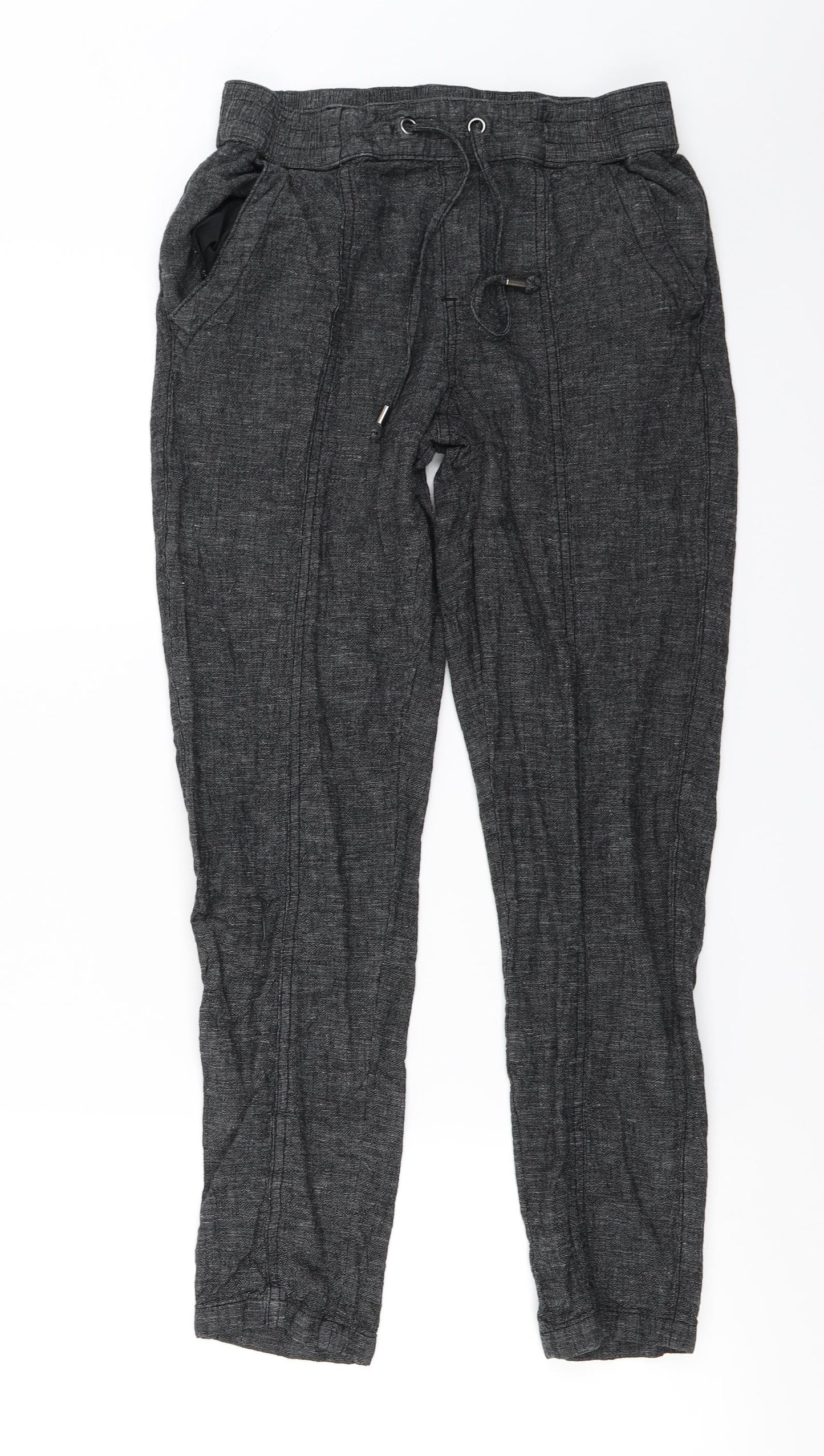 Nutmeg  Womens Grey   Trousers  Size 8 L24 in