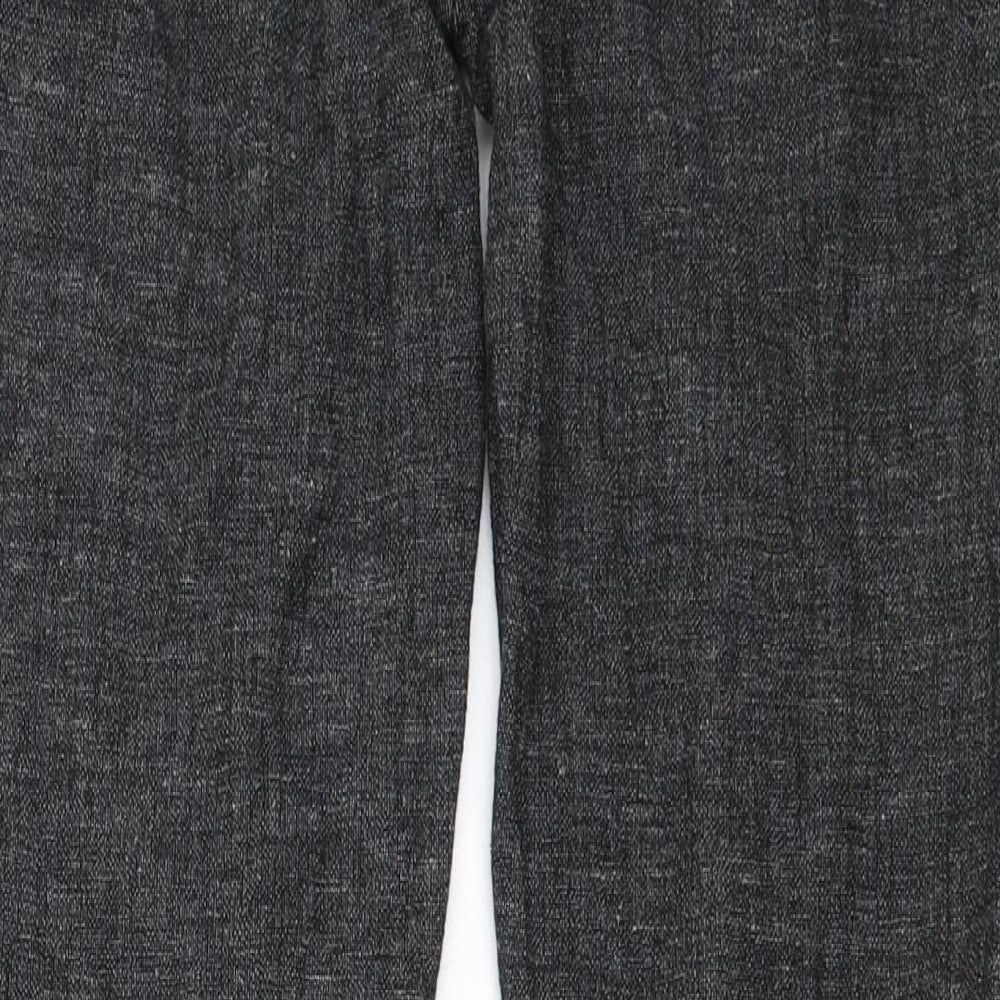 Nutmeg  Womens Grey   Trousers  Size 8 L24 in