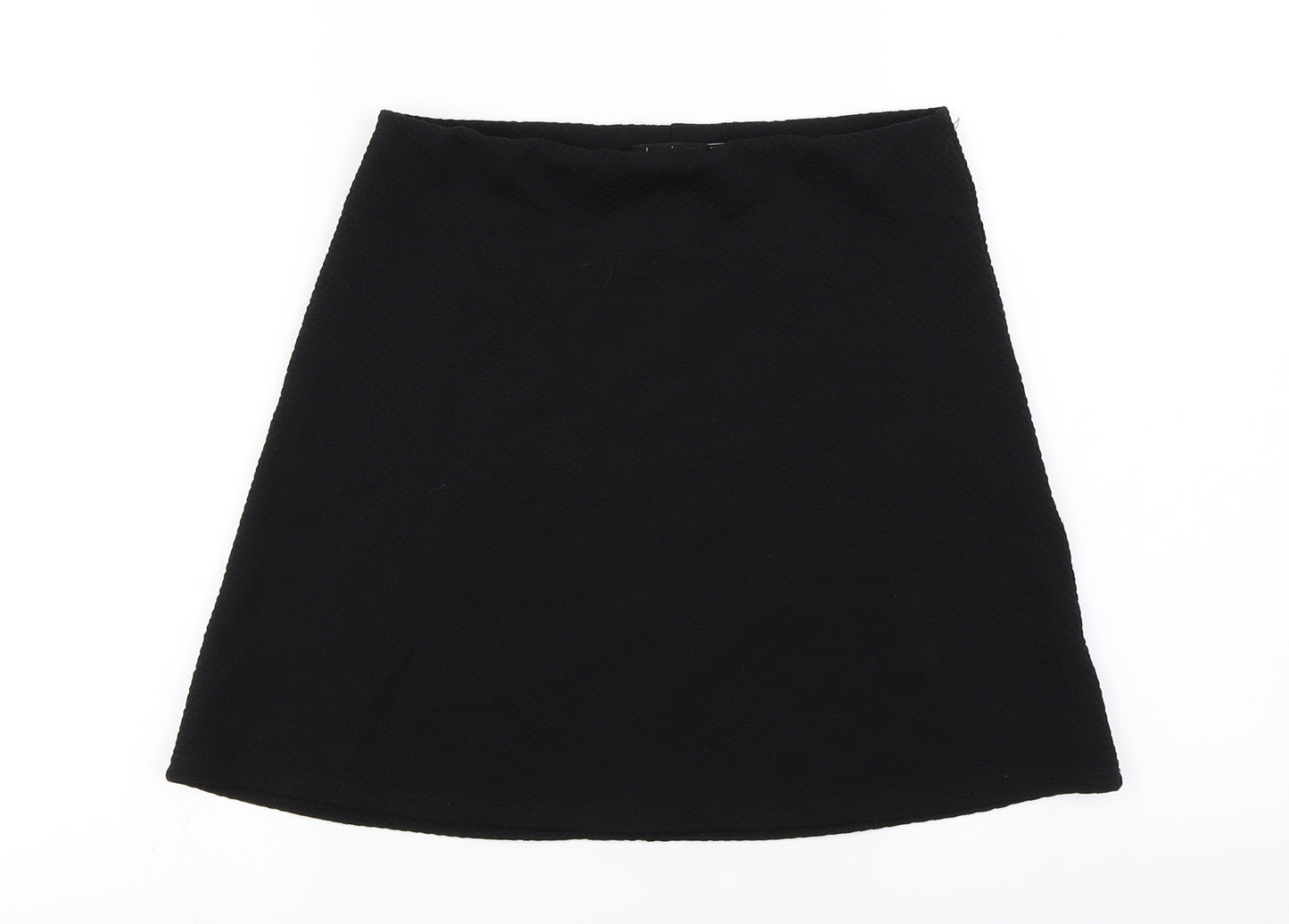 Boohoo  Womens Black   A-Line Skirt Size 10